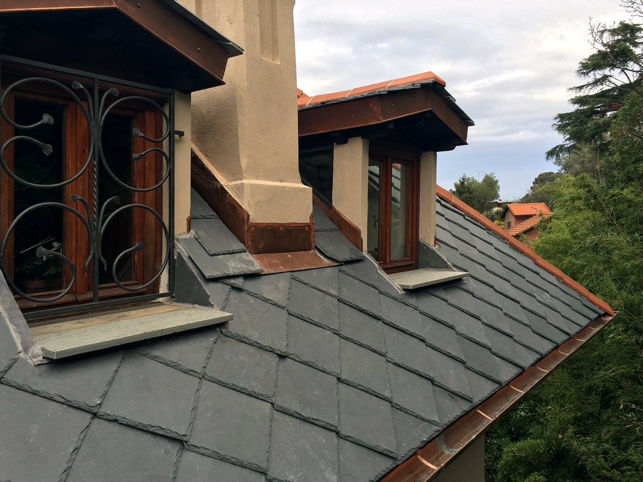 Сланцевая черепица B&B Rivestimenti Naturali TOULA 40X40 ARCH-00047397 - Вид №5