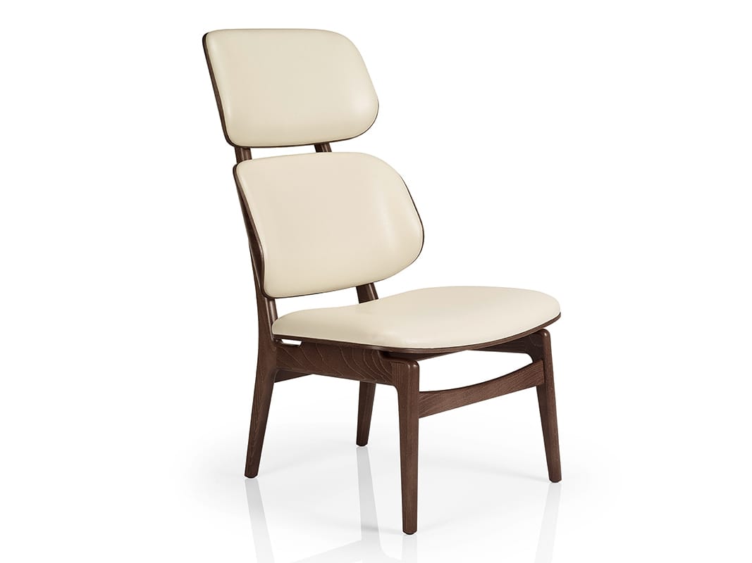 Кожаное кресло с подголовником More Contract Chloe ARCH-00031878