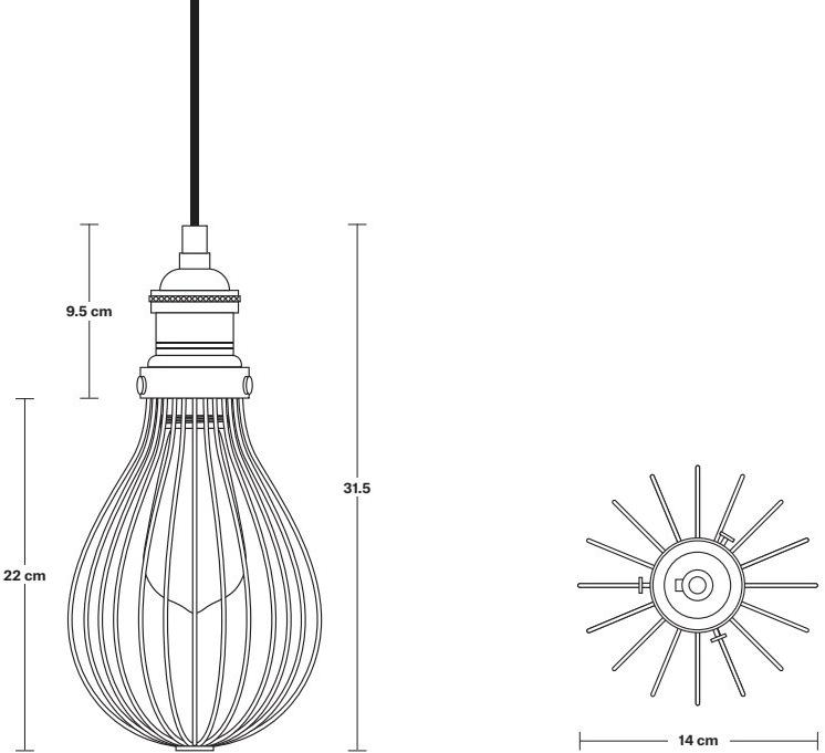 Industville Подвесной светильник из меди Brooklyn Br-bcp6-c-ch - Вид №2