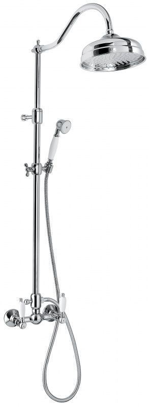 12100218CR Душевая колонна 12100218, цвет хром EMMEVI 