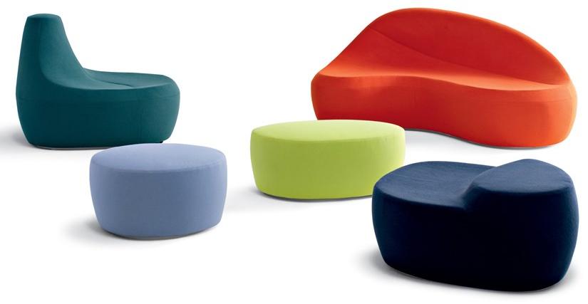 Moroso Пуф из ткани Saruyama island sun-id-1483561 - Вид №3