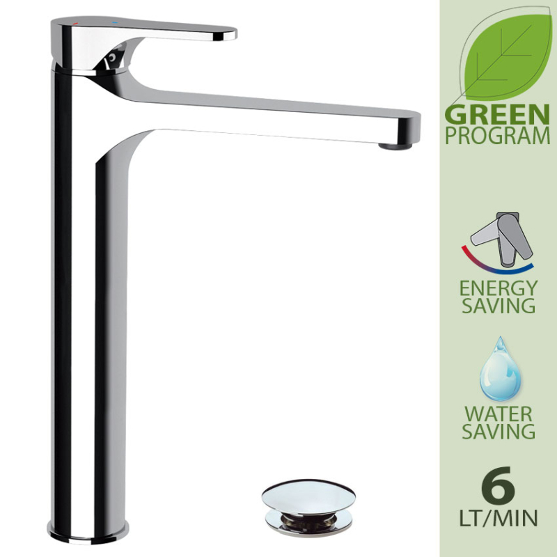 OME607XLT6 Смеситель для умывальника DANIEL RUBINETTERIE Omega - Вид №3