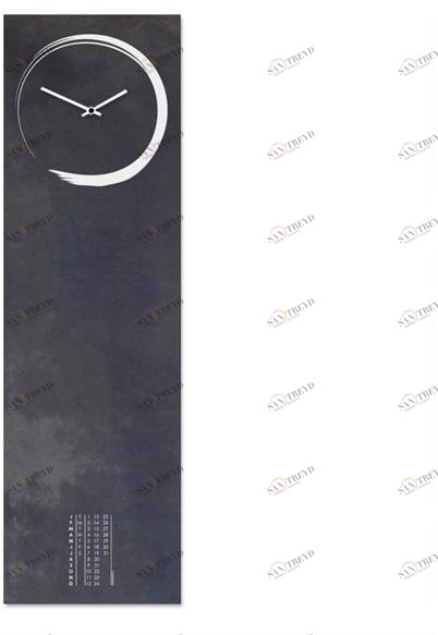 Designobject.it Часы из листового металла / шифер  It624fn - it623fn 