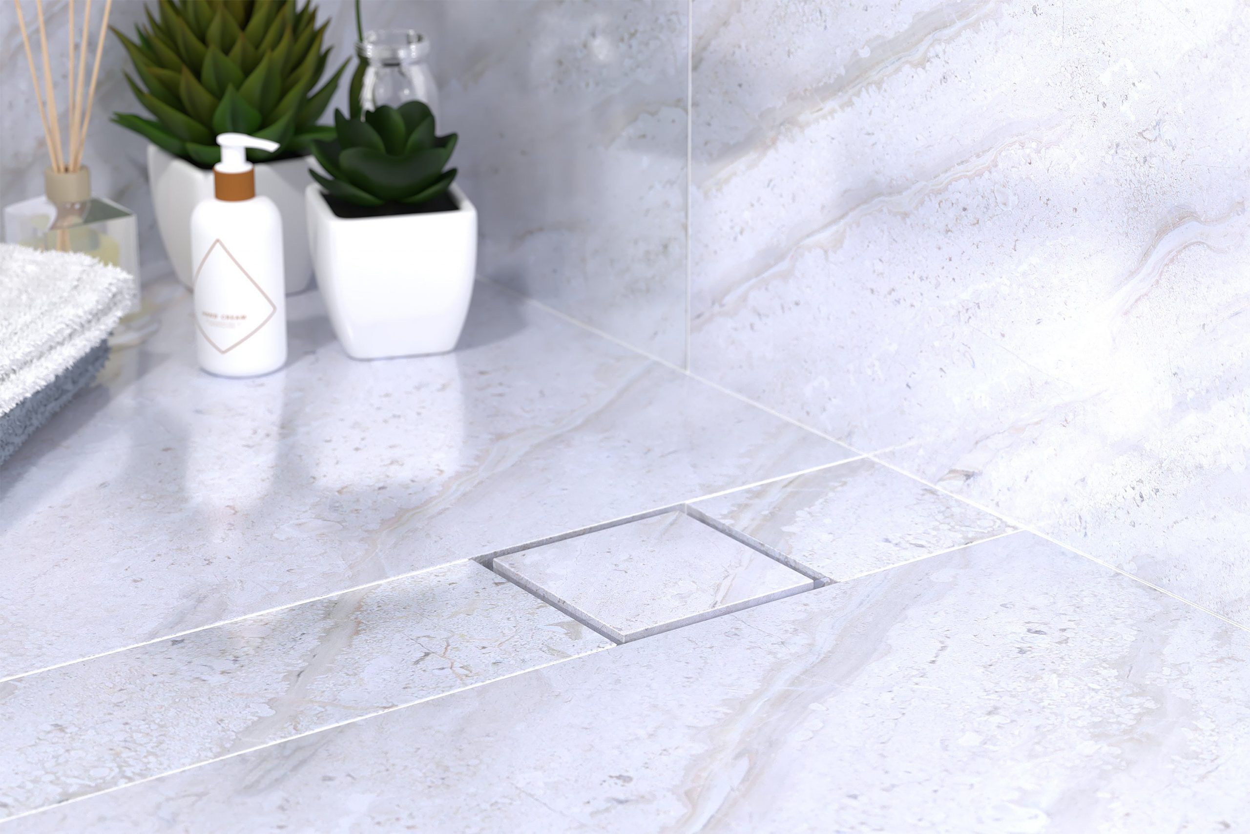 СИФОНАЛЬНЫЙ слив для слива пола из АБС-пластика OMP Unseen ARCH-00101428 - Вид №3