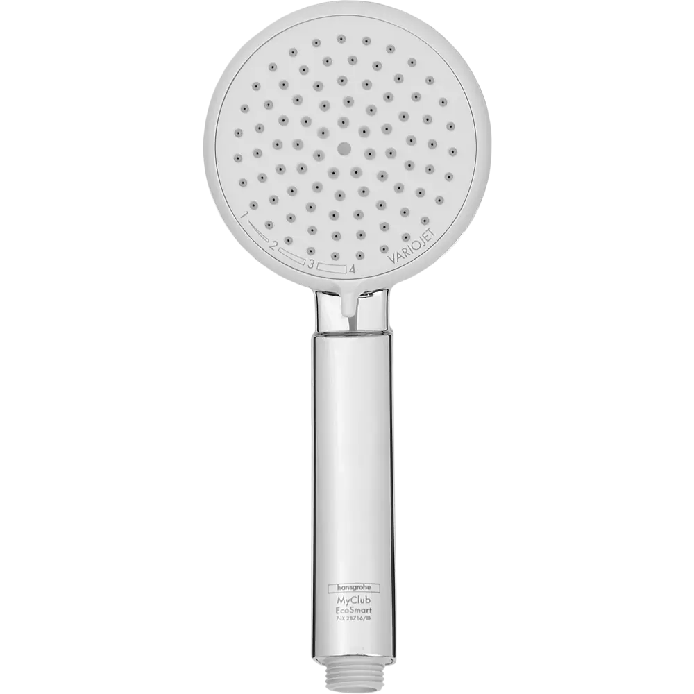 Лейка для душа Hansgrohe MyClub EcoSmart 4 режима цвет хром белый 80145831 STLM-2197137 - Вид №3