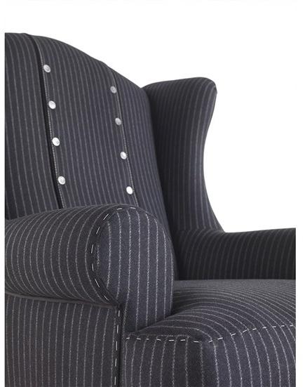 Gianfranco Ferré Home Кресло Bergere из ткани с подлокотниками Ayla sun-id-1476566 - Вид №2