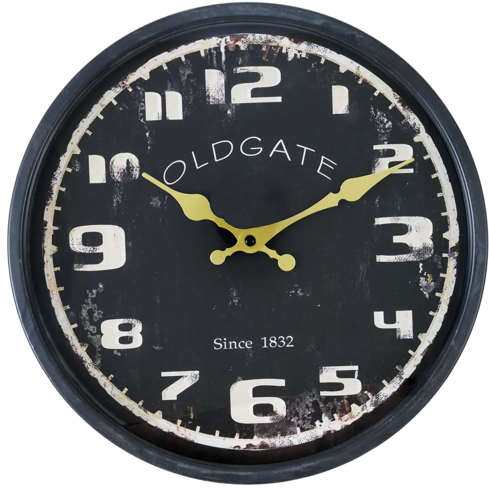 Часы настенные «Oldgate», цвет чёрный, 30 см 82674424 STLM-2165731 Atmosphera Retro