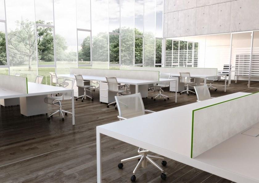 Elitable Рабочий стол из лакированного дерева Cube sun-id-1406883 - Вид №9