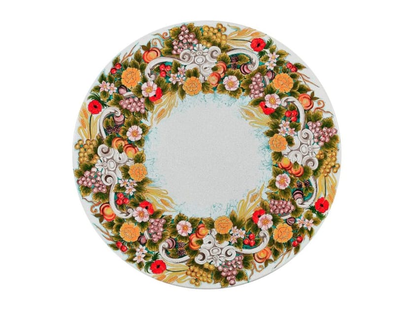 Круглый стол из лавового камня Grandi Maioliche Ficola природа ARCH-00092323