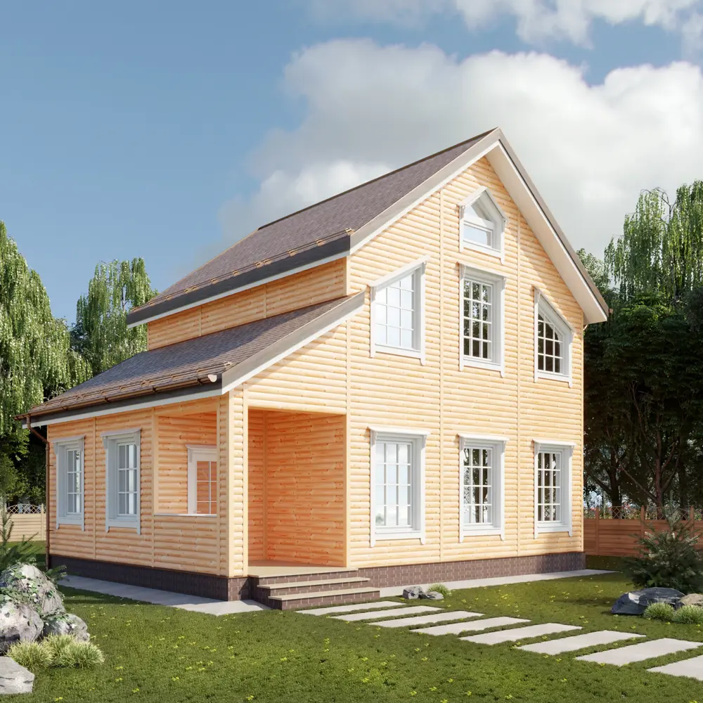 Santreyd Блок-хаус Оптима из натуральной ели для эстетичной отделки 81947969 STLM-0014608 - Вид №8