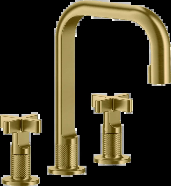 Группа умывальников 58114 716 Gessi Inciso PVD С ЗОЛОТОЙ ЩЕТКОЙ