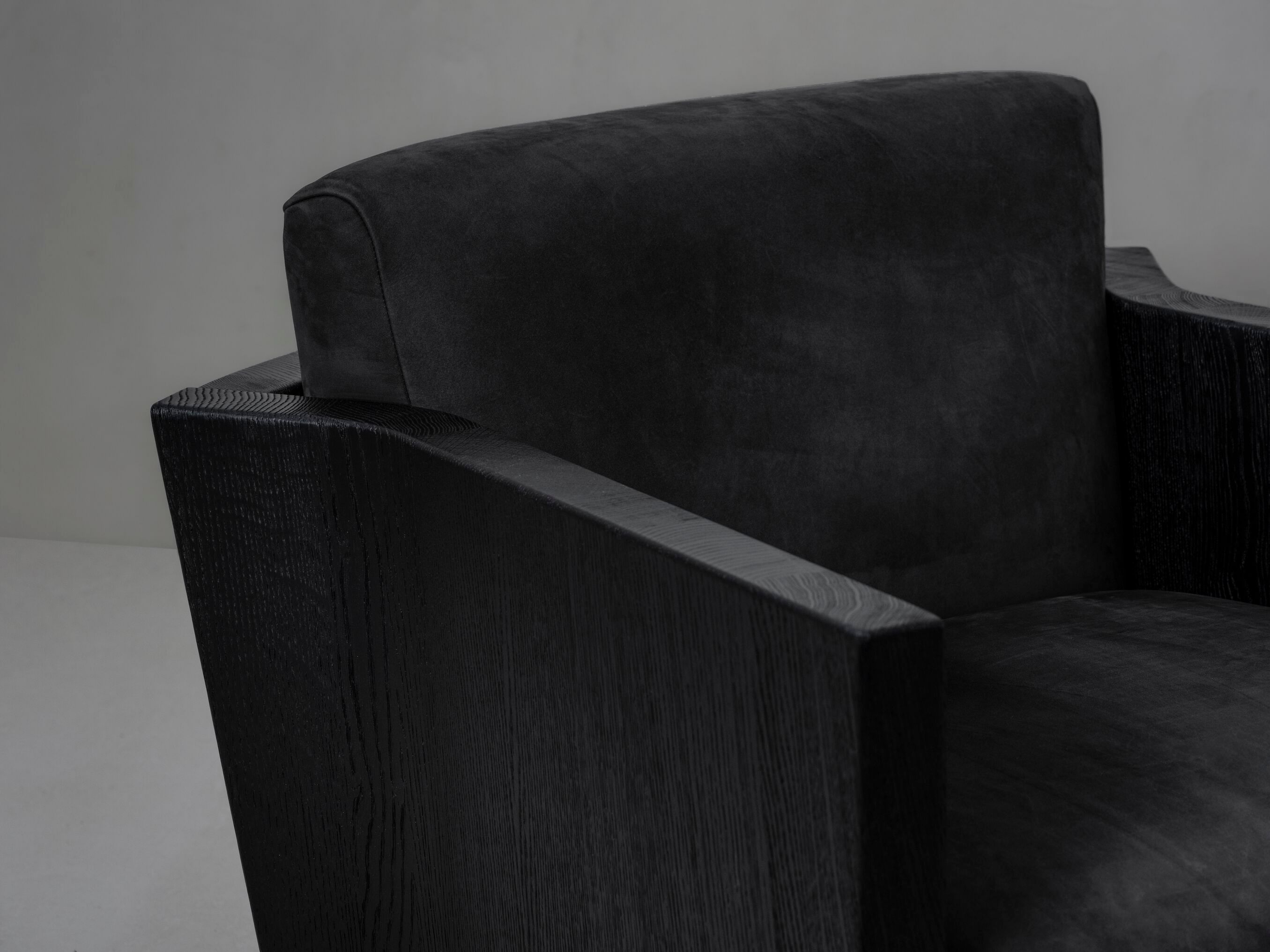 Кресло из массива дерева с подлокотниками Van Rossum Jak ARCH-00116747 - Вид №4