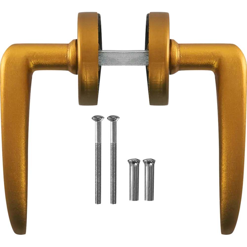 Дверные ручки Punto R.H50.015 без запирания цвет бронза STLM-2094128 - Вид №1