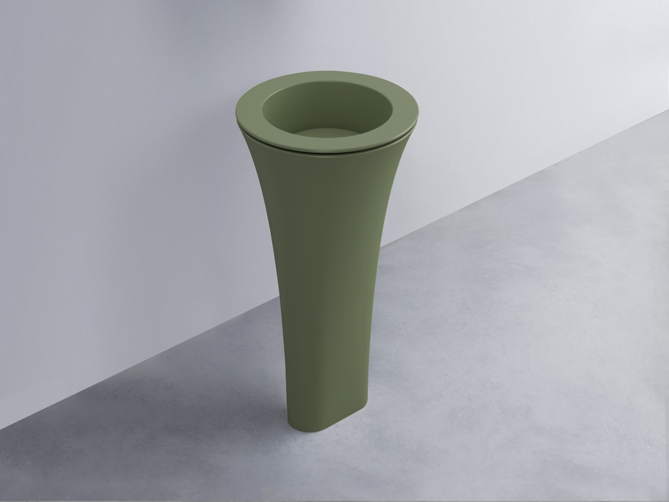 AMLA45-AG+AMPILT-AG+AMCOLT-AG Раковина Amedeo Tondo отдельностоящая cielo Enjoy + Amedeo Ceramica Cielo