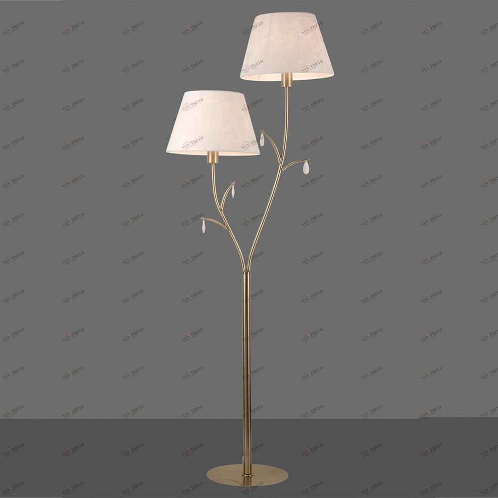 Торшер Mantra Andrea 6340 MANTRA ДИЗАЙНЕРСКИЕ, КЛАССИЧЕСКИЕ, ЭЛИТНЫЕ 139111 Белый;золото 