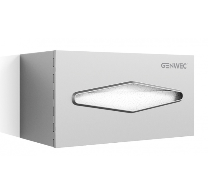 GW03 04 04 02 Genwec Диспенсер для бумажных полотенец из глянцевой нержавеющей стали 304 