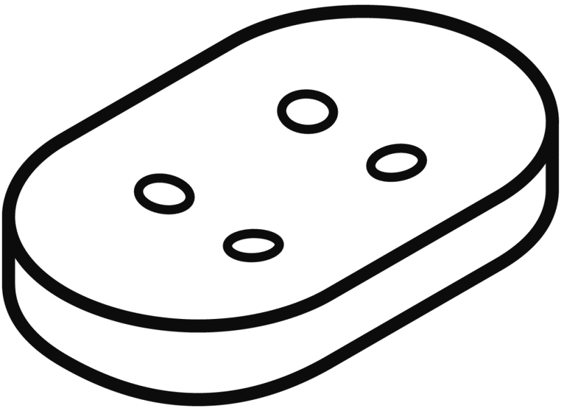 800.02.010 мыльница HEWI Ersatzteile  - Вид №3