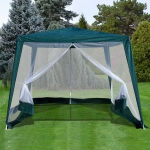 Садовый шатер для дачи 3x3/2.4x2.4 м AFM-1035NA Green AFINA  130472 Зеленый