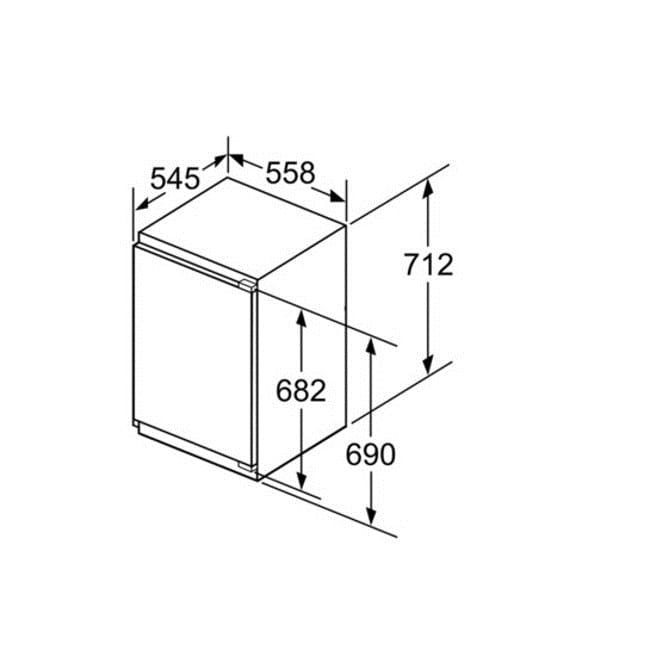 Класс A++встраиваемый вертикальный морозильник с выдвижными ящиками Siemens studioLine iQ500 ARCH-00060984 - Вид №3