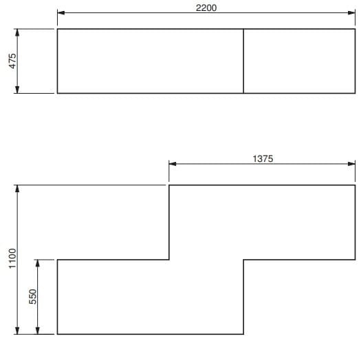 Скамья из пены QM без спинки Quinze & Milan ARCH-00142499 - Вид №4