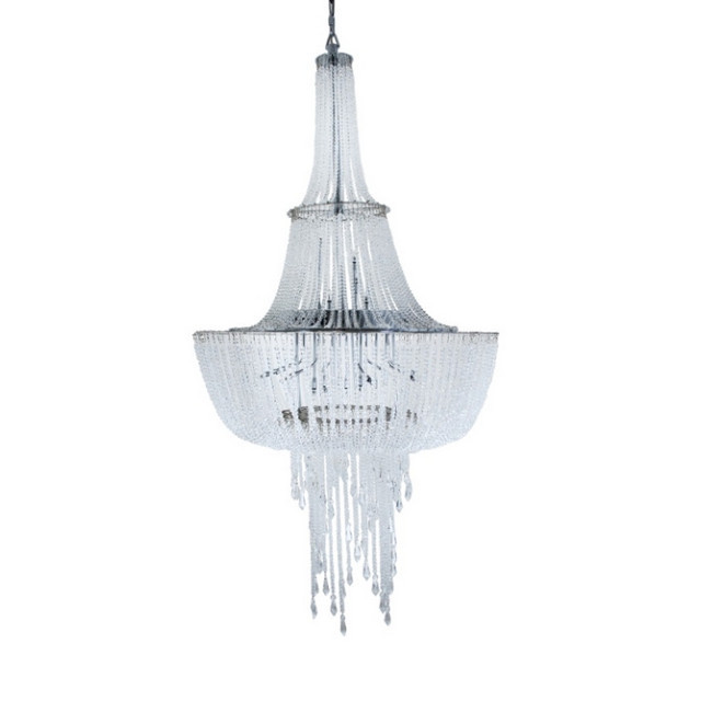 Люстра Monaco серебро 5214 RVASTLEY ДИЗАЙНЕРСКИЕ, PUSHA 061534 Серебро  - Вид №1