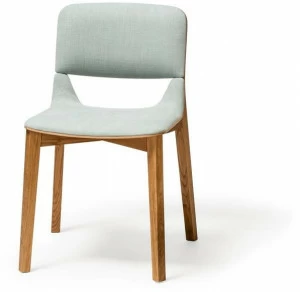 TON Мягкое деревянное кресло Leaf