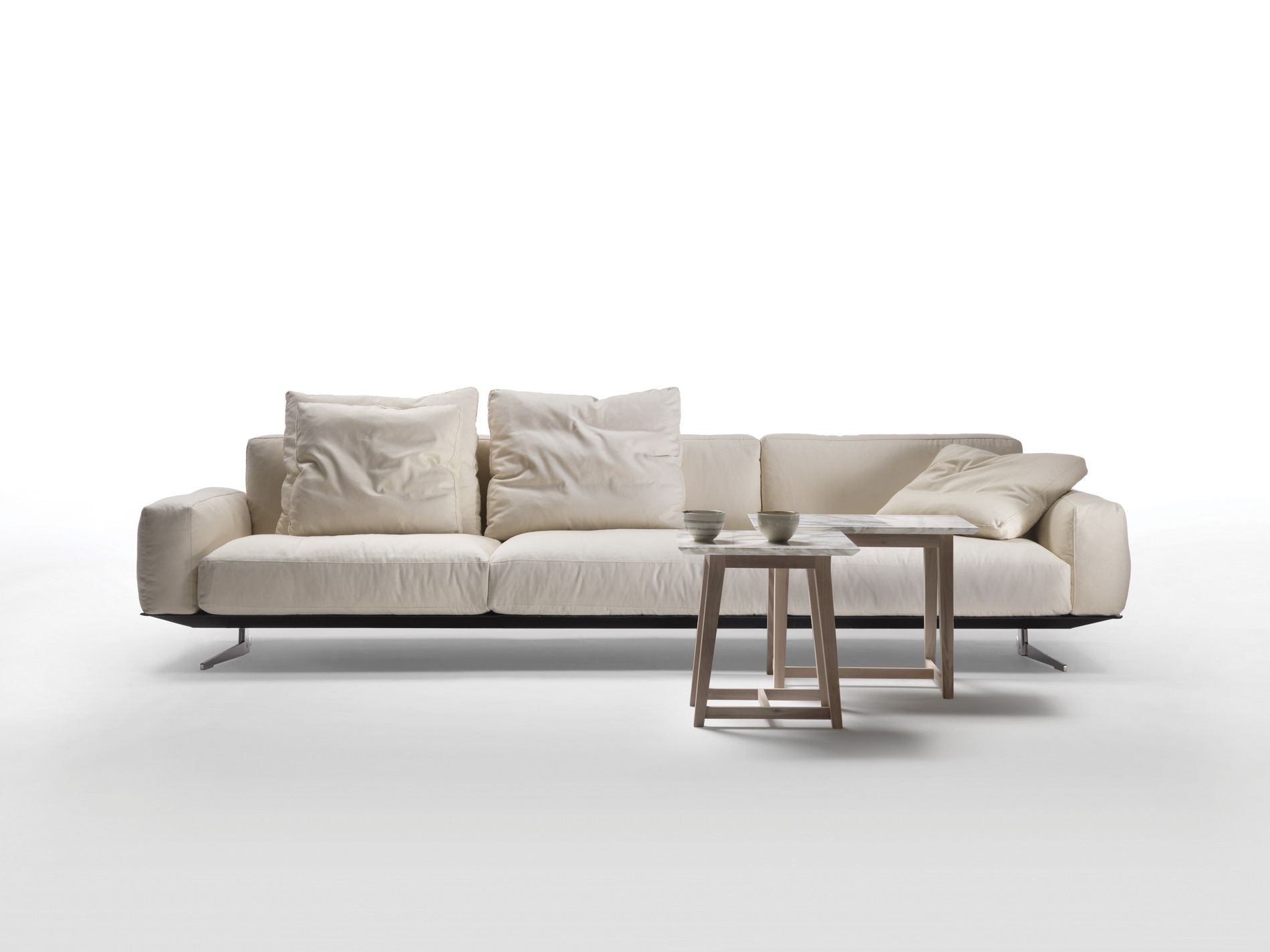 3-местный съемный тканевый диван Flexform Soft Dream ARCH-00148590 - Вид №1