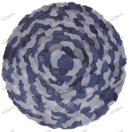 Deirdre Dyson Круглый ковер ручной работы Circular designs 42