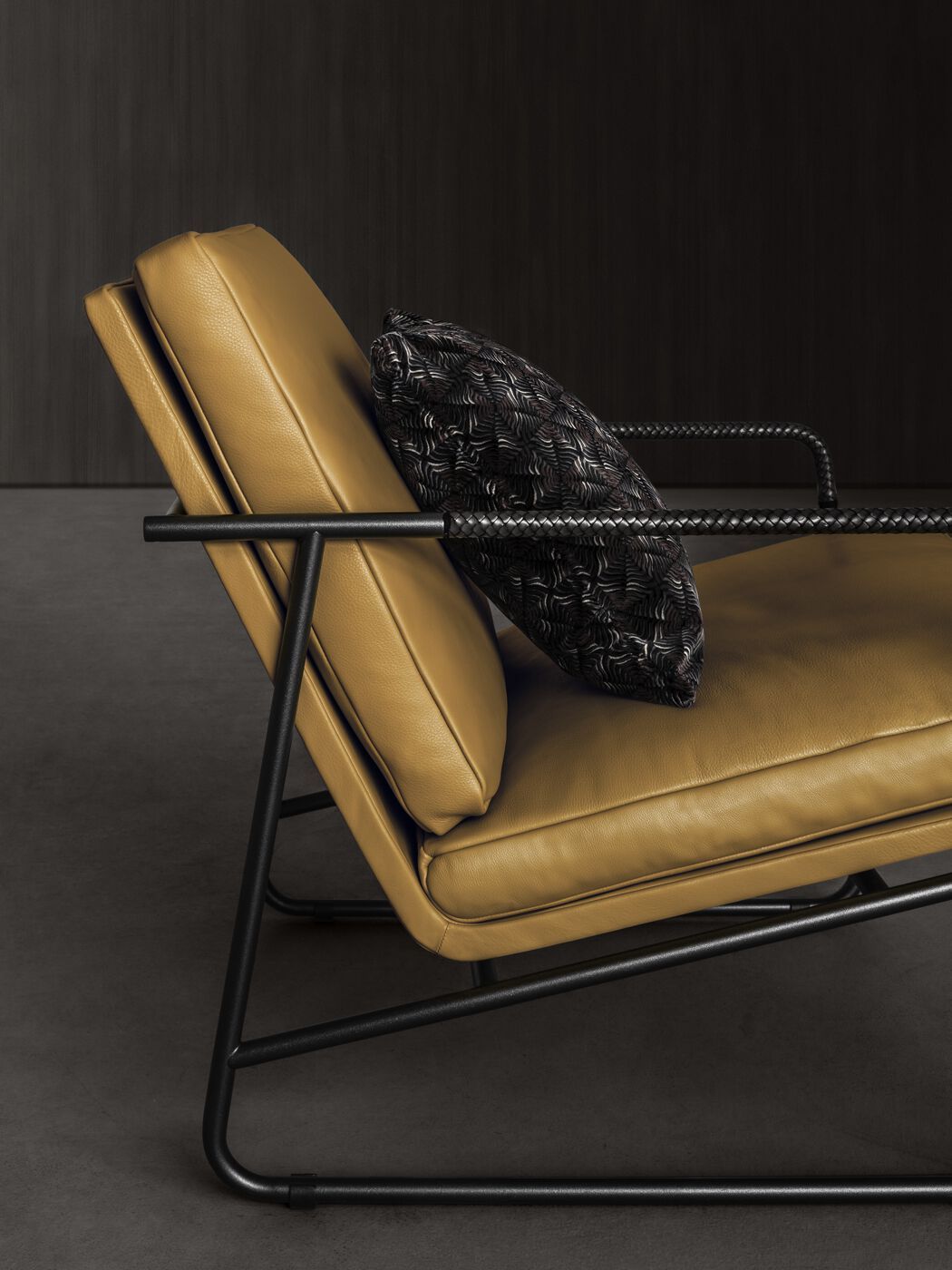 Кожаное кресло с подлокотниками i 4 Mariani Пабло ARCH-00054074 - Вид №7