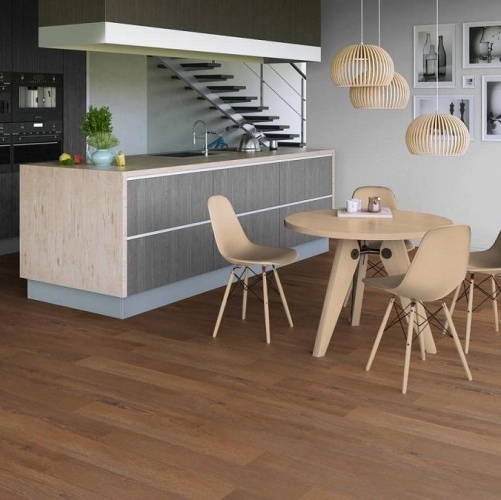 Виниловый ламинат Tarkett New Age Exotic Дуб с брашью (Текстурированная) 914,4х152,4/101,6 мм 1000901201 - Вид №8