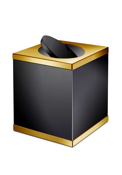 WINDISCH Контейнер для ванной Black  89713 - Вид №1