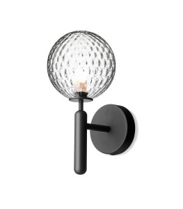 Настенный светильник из дутого стекла