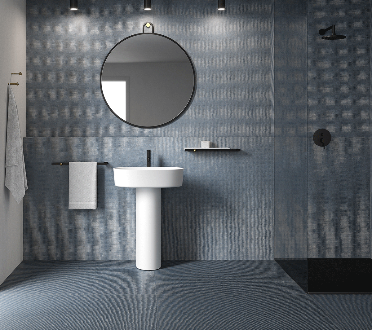 Ex.T Nouveau SH Полка с мраморной столешницей EXNOUSHNEOT/CAL - Вид №2