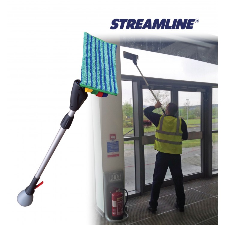 V553600 STREAMLINE Комплект ECOSHINE™ PRO V553600
Держатель для мопа на липучке и распылительная система для дозировки моющего средства ECOSHINE™ PRO для мытья окон и внутренних поверхностей в помещении  - Вид №1