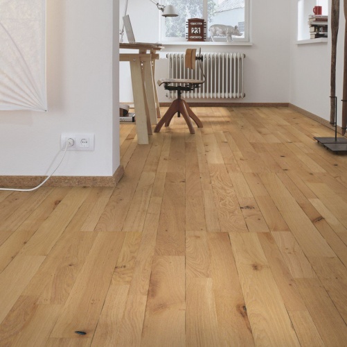 Паркетная доска Meister PС 400 Style Чистый 8264 Дуб Рустик с брашью (Текстурированная) 2400х255 мм 2300200062 - Вид №4