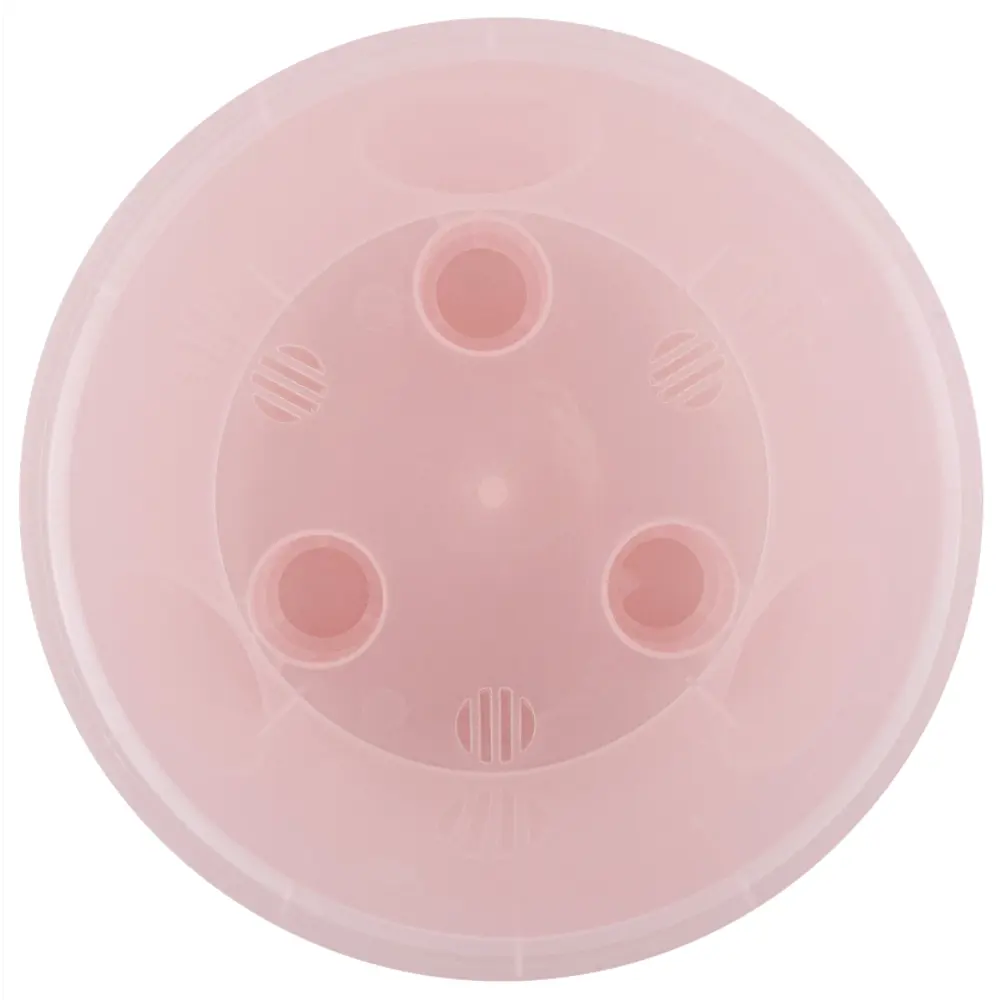 Горшок цветочный London mini ø12.5 h11.3 см v1 л пластик розовый INGREEN STLM-2063844 - Вид №1