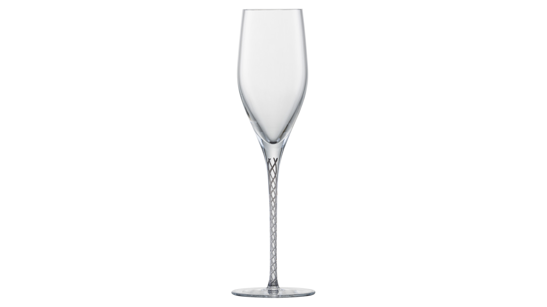 10668287 Zwiesel 1872 Набор бокалов для шампанского Zwiesel Glass "Спирит" 254мл 2шт п/к (графит) Стекло  - Вид №2