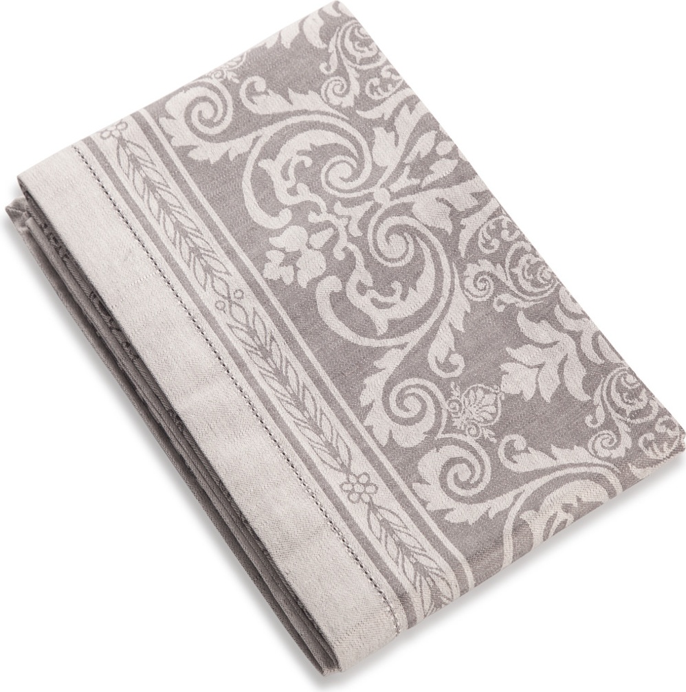 10638716 Яковлевский жаккард Скатерть прямоугольная Яковлевский Жаккард Барокко 140х220см полулен Ткань 