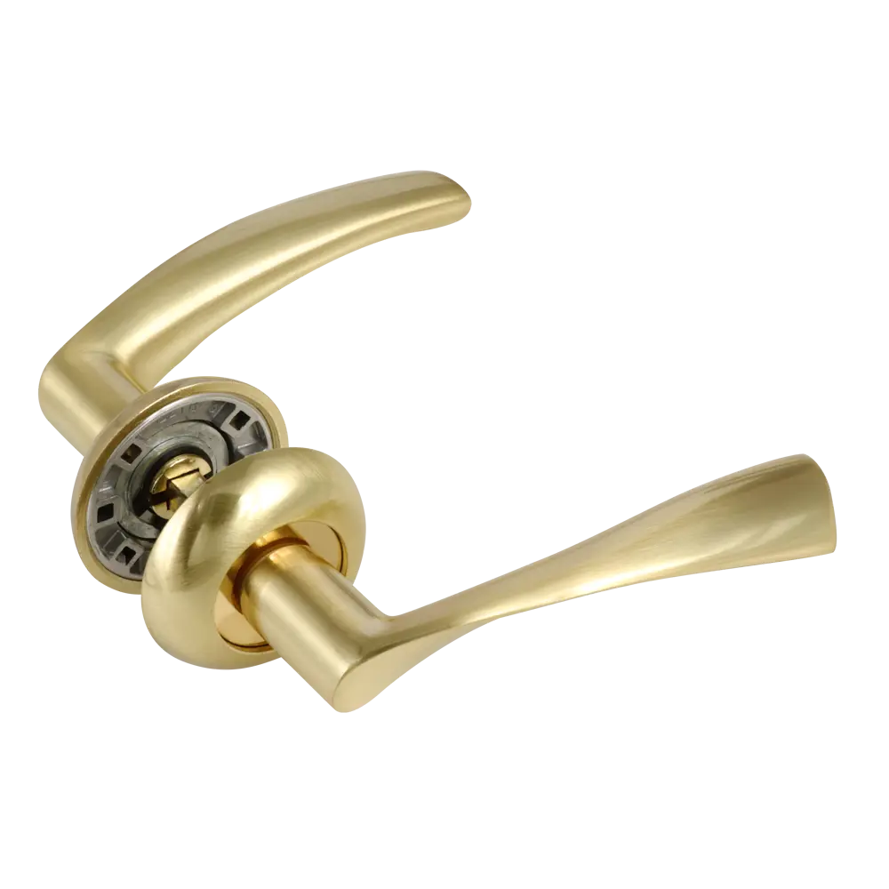 Дверные ручки EDSON EDS-14-Z01 золотые для межкомнатных дверей 85170616 STLM-0059415