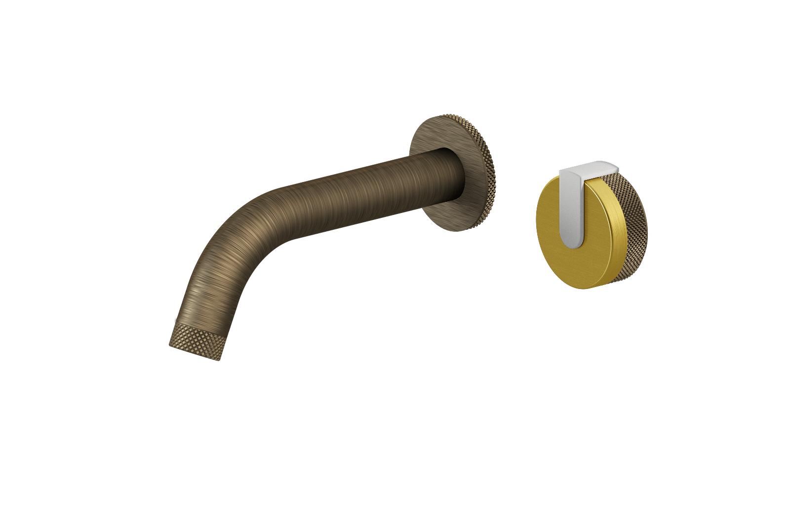 E-11535-R1BB-L1WT-VBB Настенный прогрессивный смеситель скрытого монтажа для раковины GRAFF MOD+