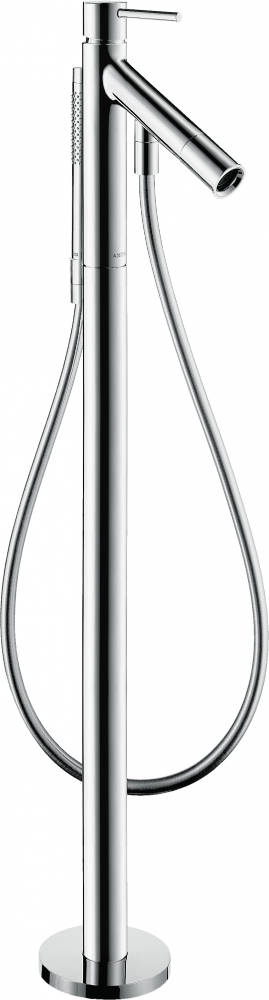 10456000 Смеситель для ванны, однорычажный, напольный, со стержневой ручкой, AXOR STARCK