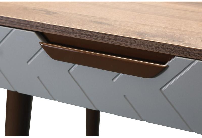 1481 Стол рабочий Сканди Грей R-HOME 4003454h_Грей - Вид №4