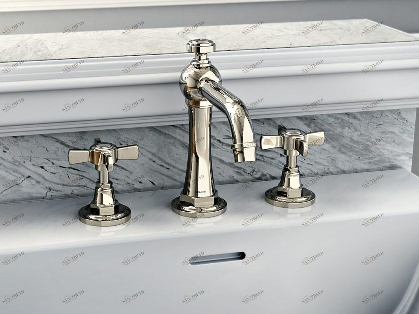 GRAFF Смеситель для раковины на 3 отверстия Camden 5351200