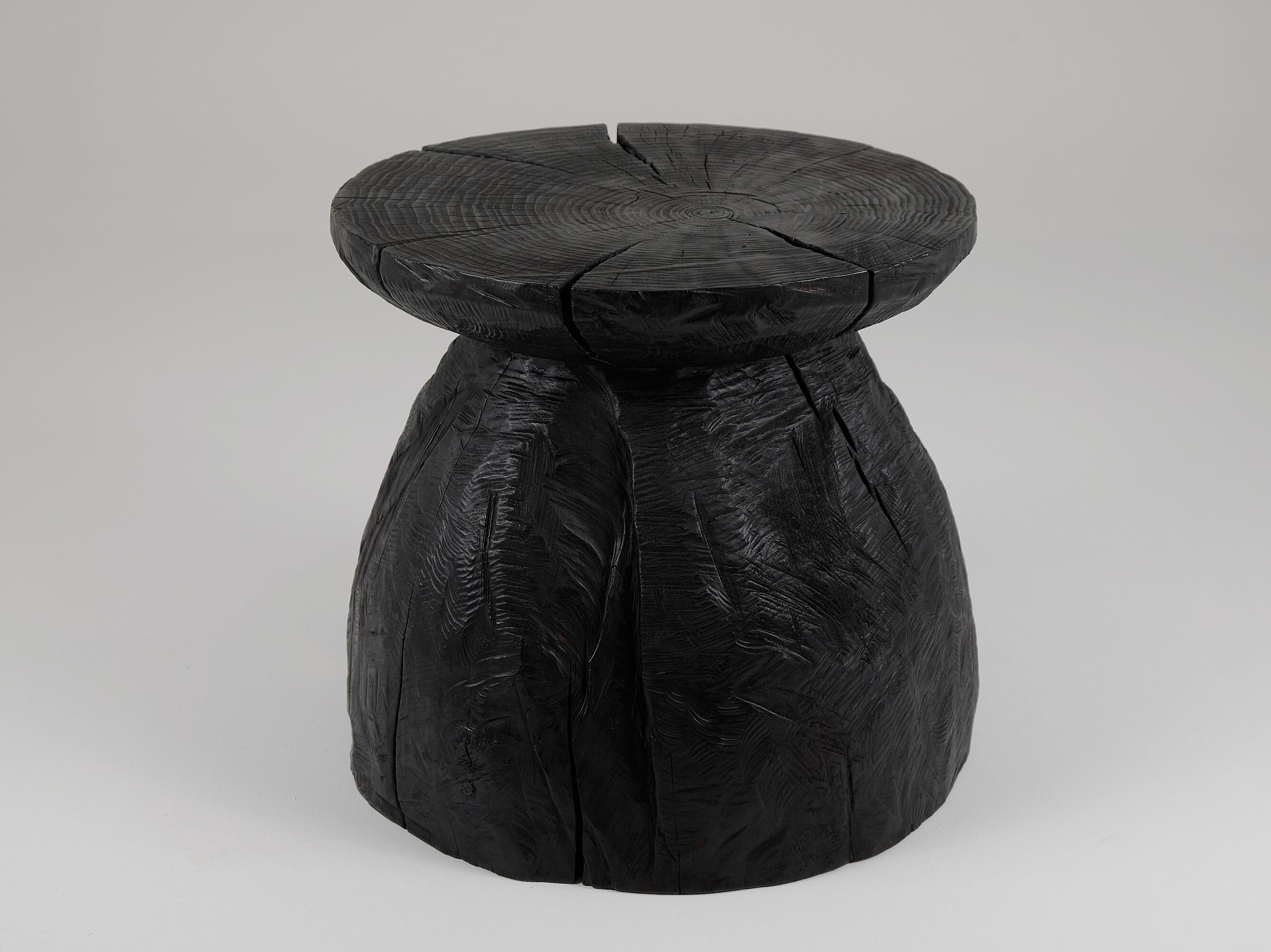 Круглый журнальный столик из дуба Logniture Jownik ARCH-00060525 - Вид №1