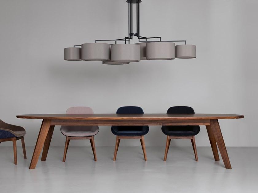 ZEITRAUM Овальный обеденный стол из массива дерева Cena sun-id-1393037 - Вид №3