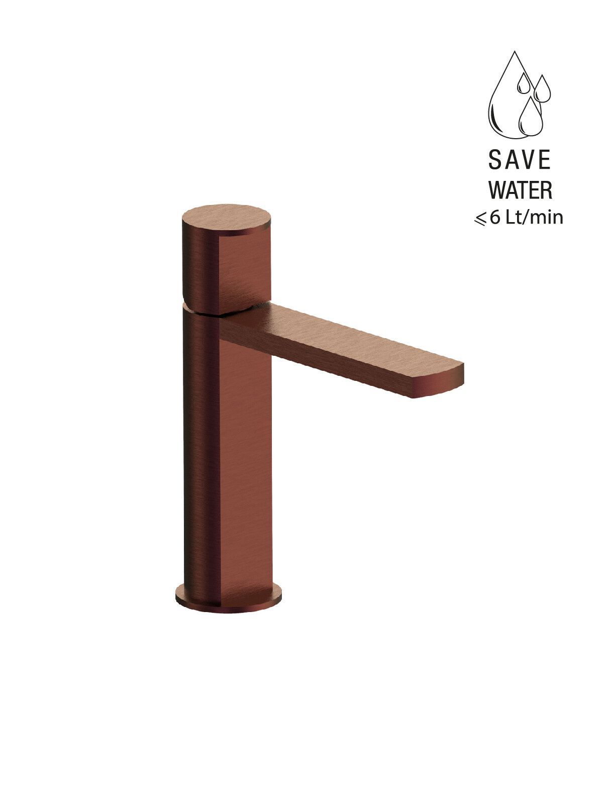 Однорычажный смеситель для раковины из нержавеющей стали Rubinetterie Frattini Borgia ARCH-00105874 - Вид №5