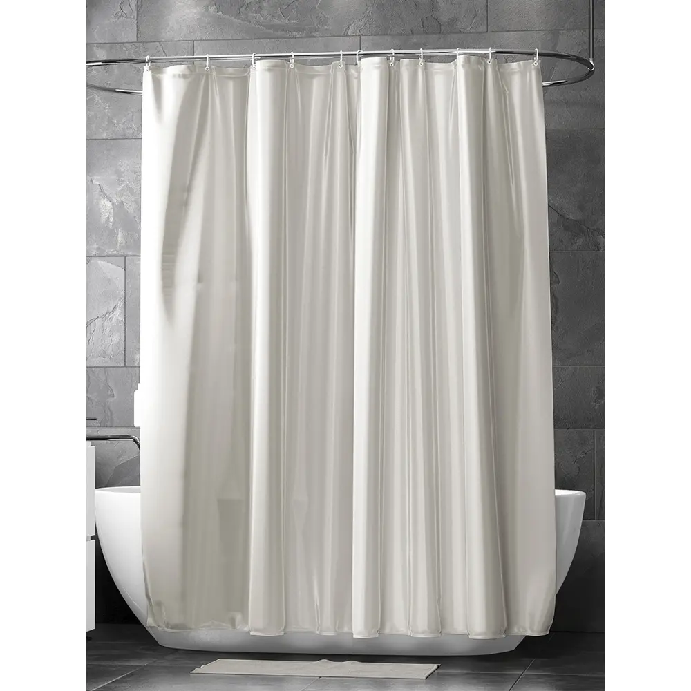 BATH PLUS Штора для ванной Super Big - французский серый 280x200 см 86558790 STLM-0978657 - Вид №3