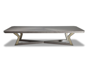 Деревянный прямоугольный фиксированный стол