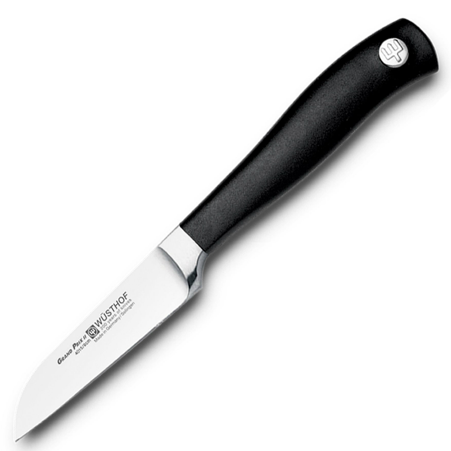 Набор кухонных ножей Grand Prix II: 5 шт., кухонные ножницы, мусат на светлой деревянной подставке WUESTHOF W98512 - Вид №1
