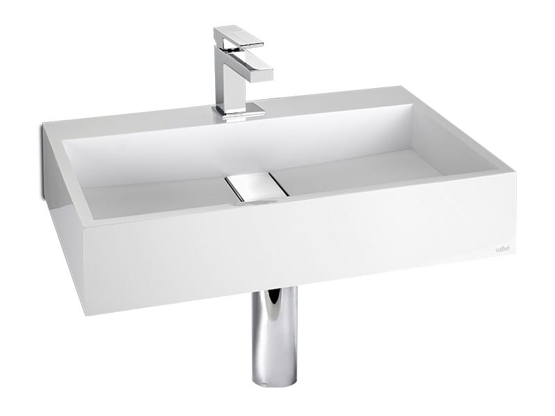 Прямоугольная подвесная раковина из смолы Vallvé STRIPE ARCH-00146585